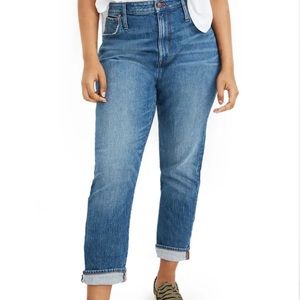 Madewell High Rise Slim Boyjean